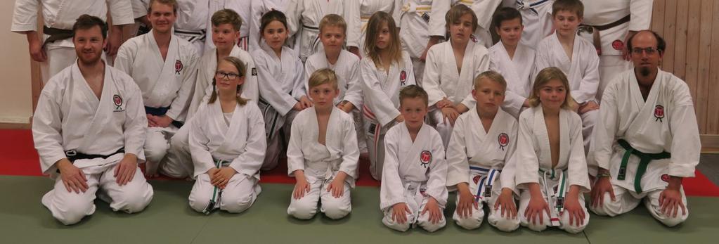 Av dessa var det en, Benjamin Gustafsson Janding, som graderades till 1 mon, brunt bälte, den högsta färgen på bältet man kan få som barn under 15 år.