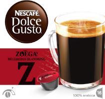 NESCAFÉ Dolce Gusto ZOÉGAS Mollbergs Blandning Produktnamn Varumärke Produkt Format Volym NESCAFÉ Dolce Gusto ZOÉGAS Mollbergs Blandning Kapslar