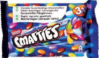 nr 12243570 Smarties Rör 3-pack 3(36x38g) Art.