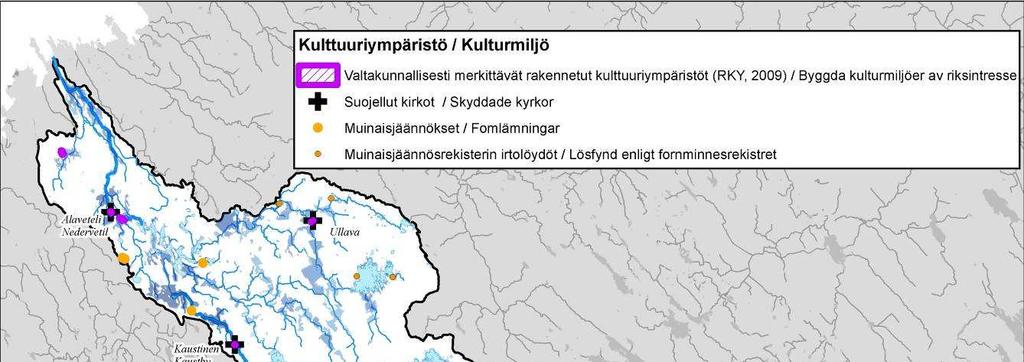 kan översvämningarna föra med sig marksubstanser som kan täcka över fornlämningar. (Berghäll & Pesu 2008).