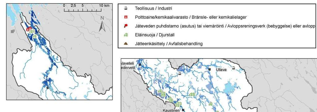 Vid granskning av betydande översvämningsriskerna (lagen om hantering av översvämningsrisker) på basis av svårt evakuerade objekt i Perho ås avrinningsområde framträdde tätorterna Halsua och Perho. 6.