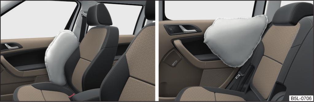 Ytan på airbag-modulen i nedre delen av instrumentpanelen under rattstången får ej påklistras med dekaler, överdras eller på annat vis bearbetas.