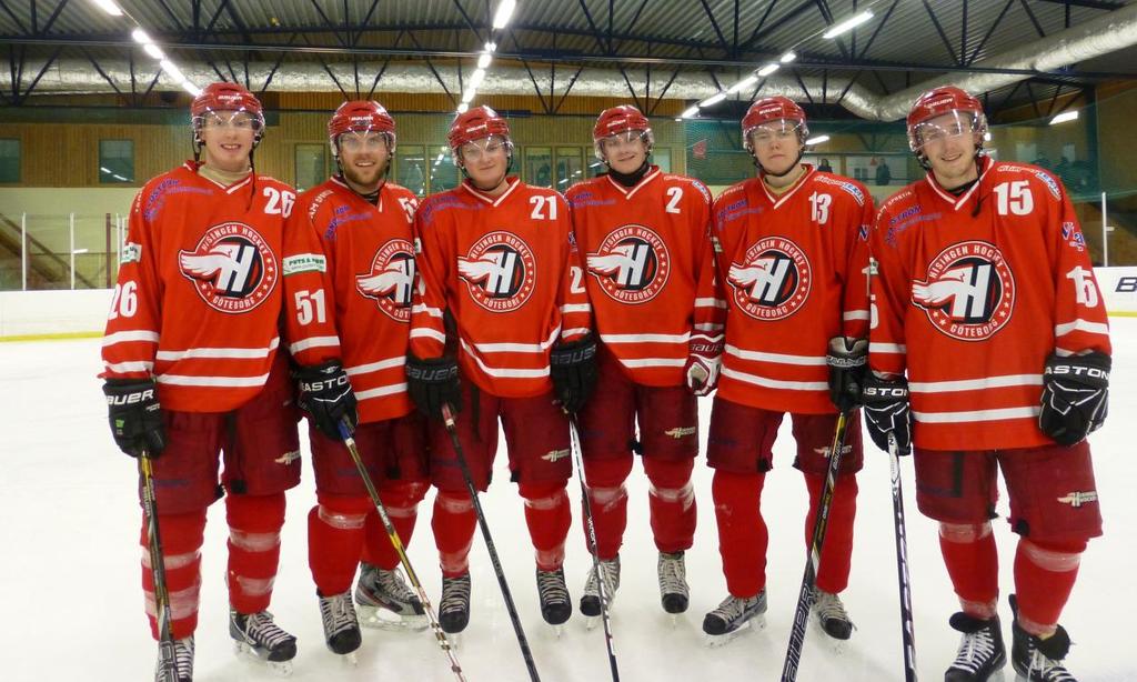 Målgörarna mot Hovås i Förkvalsmatchen fredag 22 februari Verksamhetsberättelse Hisingen Hockeys Herr A-lag Säsongen 2012/2013 började med ett planeringsmöte i juni med mig själv Jimmy Johansson,