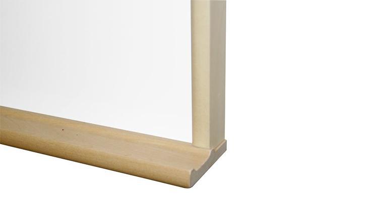 Produkt Prislista 13 Vit, beige eller ljusgrå glasemaljerad stålplåt för filtspetspennor och magneter. Finns även i blå, grön, svart eller grafitgrå för krita och magneter.
