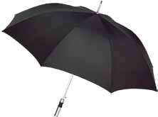 Bill Golfparaply / guest umbrella Pongee, pärl-effektbeläggning 69 cm glasfiberspröt 14 mm glasfiberskaft Plasthandtag med silikoninlägg Plaständar Plasttopp