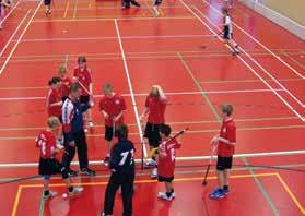 Brändöhallen sports hall in Brändöby village offers a volleyball and badminton courts measuring 28x16 metres. 3.