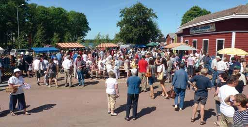 7 Föglödagen firas i Degerby med marknad, underhållning och aktiviteter för Rödhamn både barn och vuxna. 1.