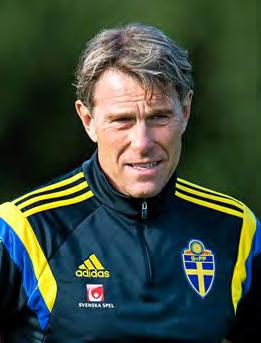 Håkan Ericson som under sex år varit förbundskapten för Sveriges U-landslag. Han tog lagen till EM två gånger och tog EM-guld i Tjeckien 2015 med U21-landslaget.
