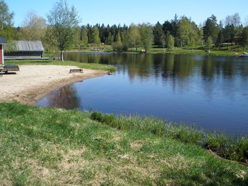 djup (cm) djup (cm) notdragningsomgång kunde utföras eftersom stranden var i flitig användning av simskolor och andra badgäster.