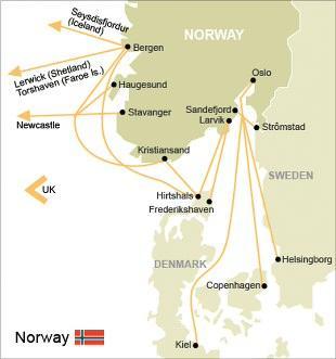 iznos od 73.800.000. 47 Pošto se trajektne linije smatraju dijelom glavnog norveškog cestovnog sustava predviċen je tradicionalni model potpore u svrhu poboljšanja usluga (npr.