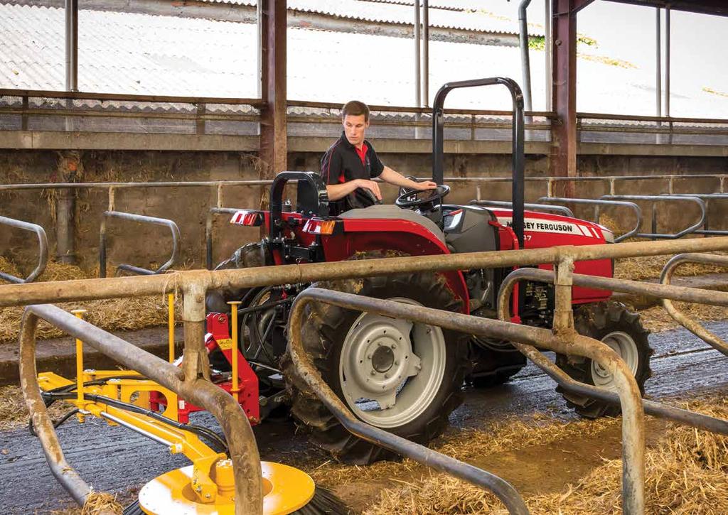07 FRÅN MASSEY FERGUSON Traktorerna är