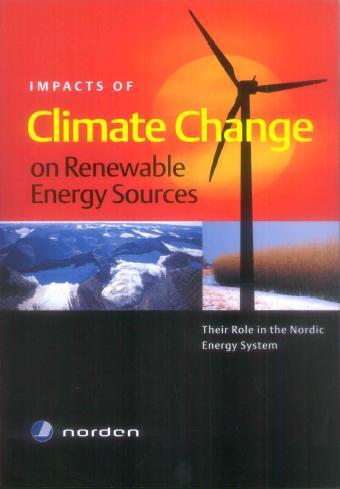 The main results of the CE project Impact of Climate Change on Renewable Energy Sources Edited by Jes Fenger Contribution from 3+