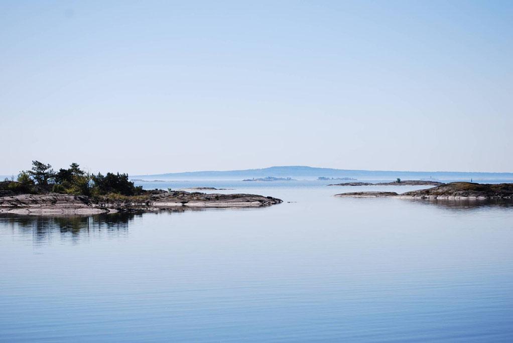 Kinnekulle från Vänerskärgården. Foto Johanna Olsson. 3.2.