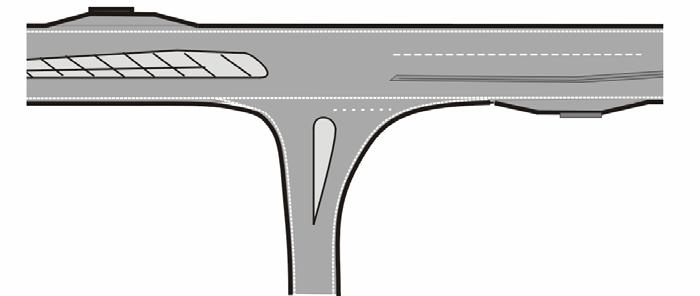 KORSNINGAR 5 Val av korsningstyp Dessa GC-korsningar erhåller trafiksäkerhetsstandard enligt FIGUR 5-10.