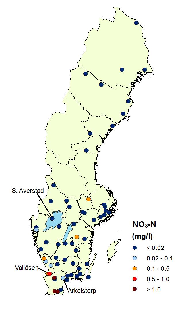 Skogsekosystemet tar upp allt kväve eller? Den generella bild som råder i Sverige är att kväve är det näringsämne som i första hand begränsar skoglig tillväxt.
