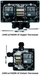 extherm-at termostat(605055) Typblad 605055 25 / 66 För användning direkt i zon 1 och 2 eller 21 och 22 Bryteffekt 16A standard, tillval 25A Tillåten omgivningstemperatur -55 C till +70 C Skyddshylsa