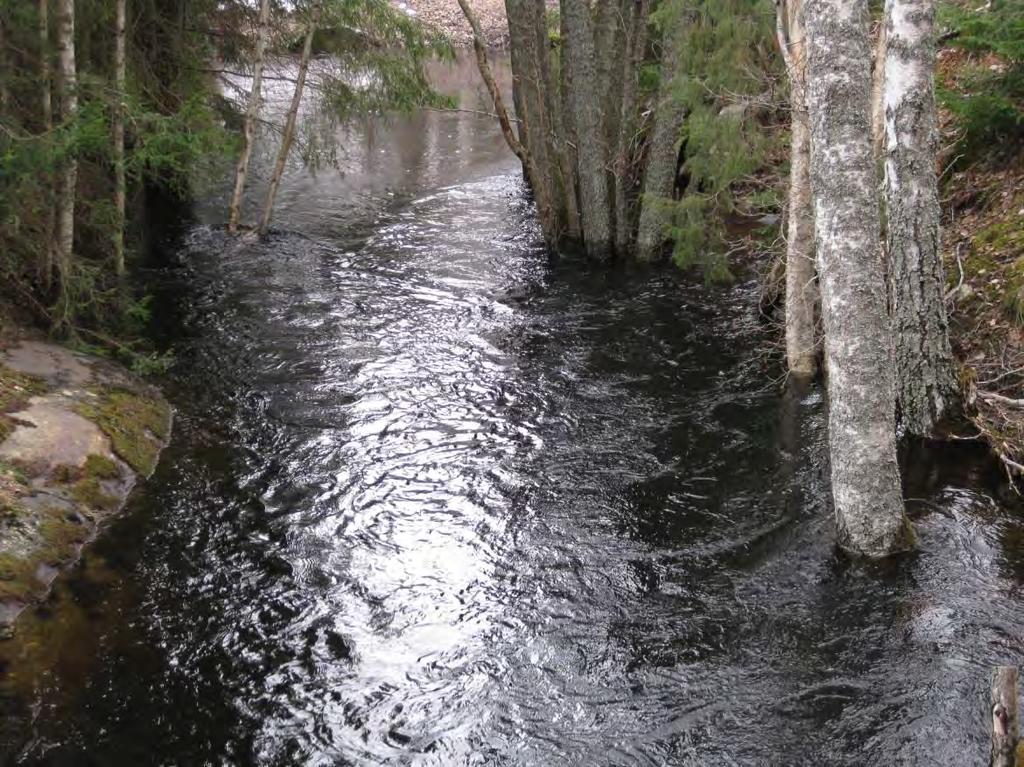 ALSTERÅN LILLÅN FRÅN ÄLGASJÖN Lillån från gamla bron vid Johannesberg Försurningssituationen före kalkning Vattenanalyser uppströms Hovgårdssjön 1984, d v s innan kalkning startat, visade som lägst