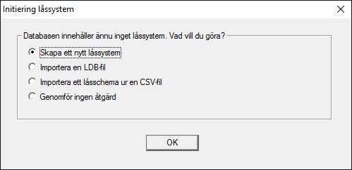 3 De första stegen vid en ny 26 / 141 OBSERVERA Systemet frågar efter lösenordet varje gång man loggar in i databasen.