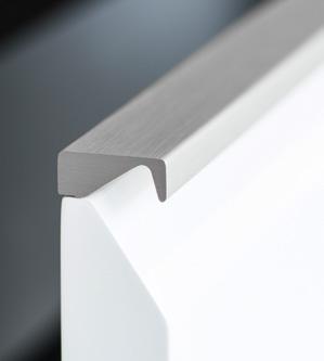 För möbler som präglas av utseende och design erbjuder Tipmatic optimala planeringsmöjligheter.