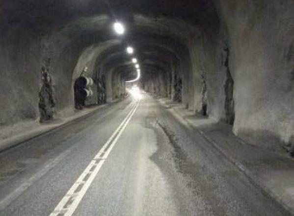 PROVPLATSER Muskötunneln: 2,9 km lång vägtunnel, Förbinder Muskö med