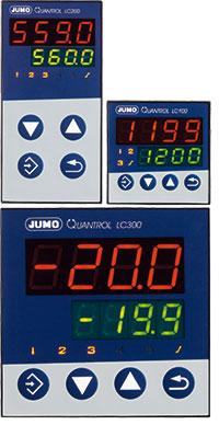 Quantrol - processregulator (702030) Typblad 702030 28 / 89 48 48 mm, 48 x 96 mm, 96 x 96 mm format Två-/trepunkts-reglering eller kontinuerlig regulator Upp till 5 utgångar Autotuning för exakt PID