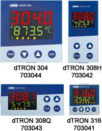 dtron 300 - processregulator (703041) Typblad 703041 36 / 89 Mått 48x48, 48x96, 96x48, 96x96mm Två-/trepunkts-, modulerande, kontinuerlig regulator In-/utgångs moduler Timer-, ramp-, och
