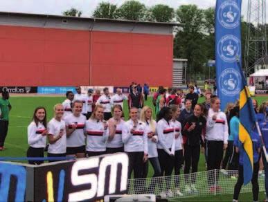 Det var ack så nära även för damlaget men det blev till slut silvermedalj. Det var även här en jämn och tight match men Spårvägens damer höll undan genom att ta några extra grensegrar på slutet.