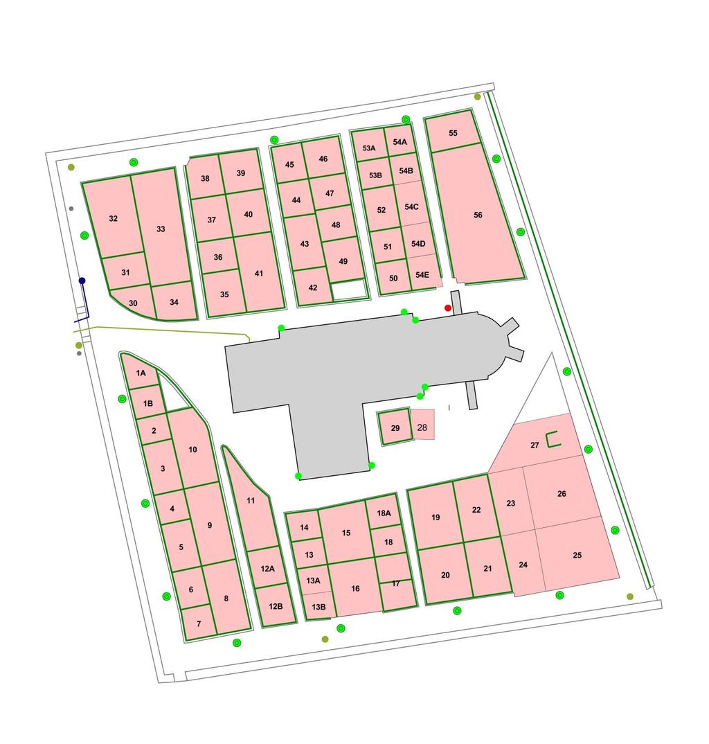 Törringe kyrkogård Karta från Svedala församling Motstående sida: Skånska