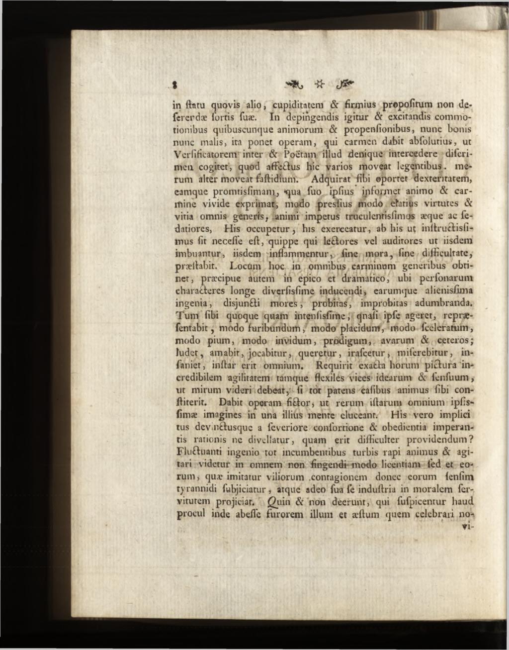 t in ftatu quovis alio, cupiditatem & firmius propofitum non de* fererdæ Ibrris Puæ.