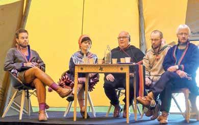 Kultuvre rna 2017 i Arvidsjaur Joik er kommunikasjon Under overskriften Joik i kirka ble det invitert til lavvosamtale i storlavvoen i Arvidsjaur.
