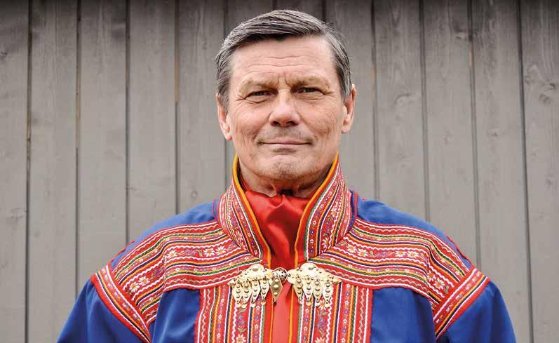 Kultuvre FOTO: SARA MARJA MAGGA Ole Henrik Magga. ordet fins i alle samiske språk. Det språklige skillet mellom tamrein og villrein går tilbake til uralsk tid.