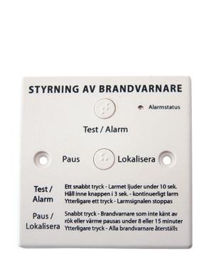 När byggdammet har lagt sig kan detektorn enkelt snäppas fast på sockelns Fast-Fix fäste. Totalt 15 stycken brandvarnare och värmedetektorer kan länkas samman med en ledare, larmar en larmar alla.