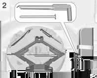 Hjulnyckeln och en förlängningsskruv för att hålla fast ett skadat hjul (endast bilar med kompaktreservhjul) finns i verktygsväskan i reservhjulsutrymmet när verktygslådan. Reservhjul 3 267.