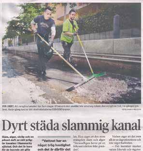 I många städer har man redan visat prov på hur dagvattnet kan användas i mycket fantasifulla anläggningar som i Västra hamnen i Malmö.