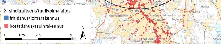 Tuulivoimaloiden lukumäärä ja lopulliset sijainnit määritellään suunnittelun