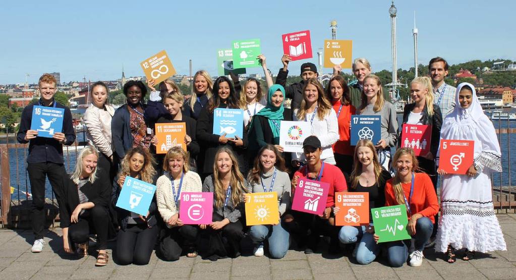 SVENSKA FN-FÖRBUNDETS AMBASSADÖRSPROGRAM Svenska FN-förbundets ungdomsambassadörer är viktiga i arbetet med att informera och engagera fler i samhället.