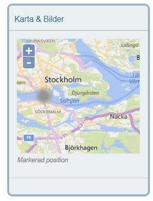 Geografisk information i WIS vad? I ett tättbebyggt område anges ort, eventuellt delar av ort om det är en större stad med flera täckningsområden.