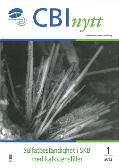 Lagerblad, B., Gram H-E, & Westerholm, M.: Quality of fine materials from crushed rocks in sustainable concrete production. Proceedings SCMT3 Kyoto Malaga, K.