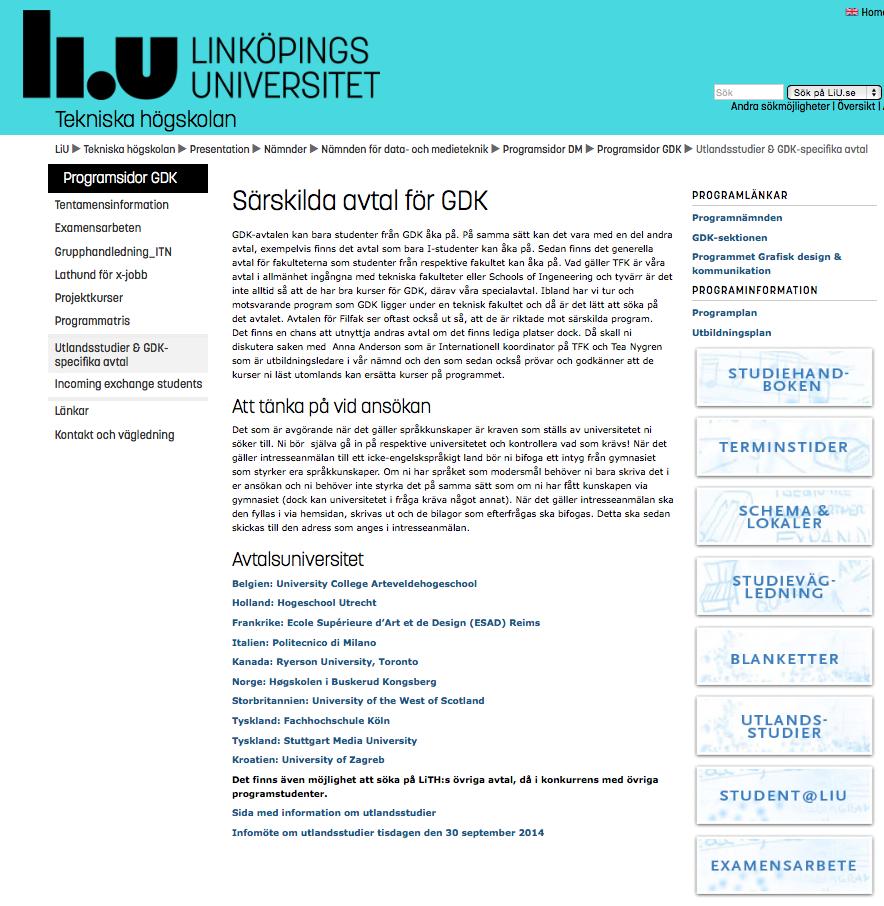 Googla: GDK programsidor Tommie Nyström Info om