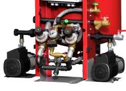 duo Dubbel pump system, Pumparna arbetar parallellt vilket medför högre kapacitet för