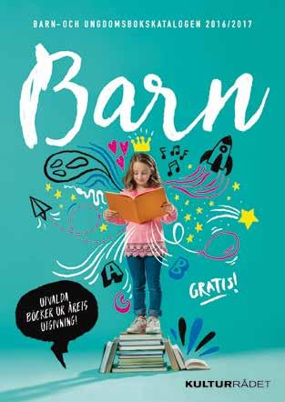 Barn- och ungdomskatalogen 2016 2017 från Kulturrådet valet av böcker.