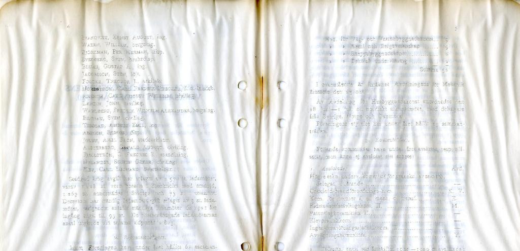 4 varav SvAXQVisr, ERNST AUGUST, ing. WAERN, WILLIAM, bergsing. BJÖRKMAN, PER HERMAN, disp SVEDBERG, SVEN, bruksdisp. BLUME, GUSTAF A., ing. JACOBSSON', STEN, löjt. FOLCKE, THEODOR J.