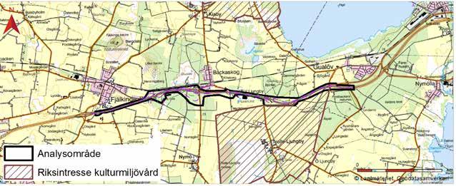 2 Inledning och syfte Med anledning av en planerad ombyggnad av E22 mellan och Gualöv i Kristianstad och Bromölla kommuner har Sweco fått i uppdrag att ta fram en vägplan för totalentrepenad