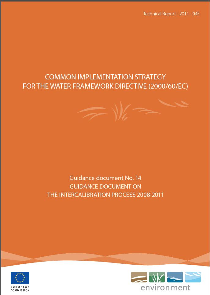 Vi följde CISvägledningen för interkalibrering (från 2011) http://bookshop.europa.