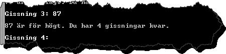 Metoden Initialize Publik metod som initierar klassens fält. _number ska tilldelas ett slumpat heltal i det slutna intervallet mellan 1 och 100. _count ska tilldelas värdet 0.