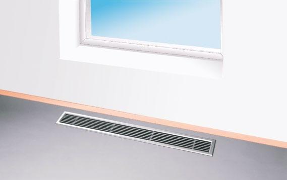 Standardstorlekar: 200x100 600x200 mm LTA Ljushindrande gallerdon för vägg.