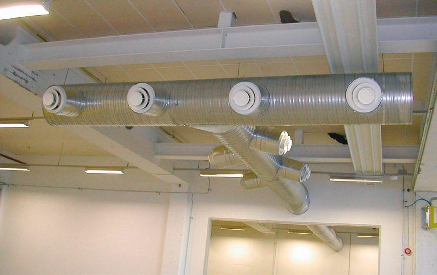 Stort strypområde Stor egendämpning Låsbar inställning Anslutningsstorlekar: Ø100-200 mm 80 l/s, 295
