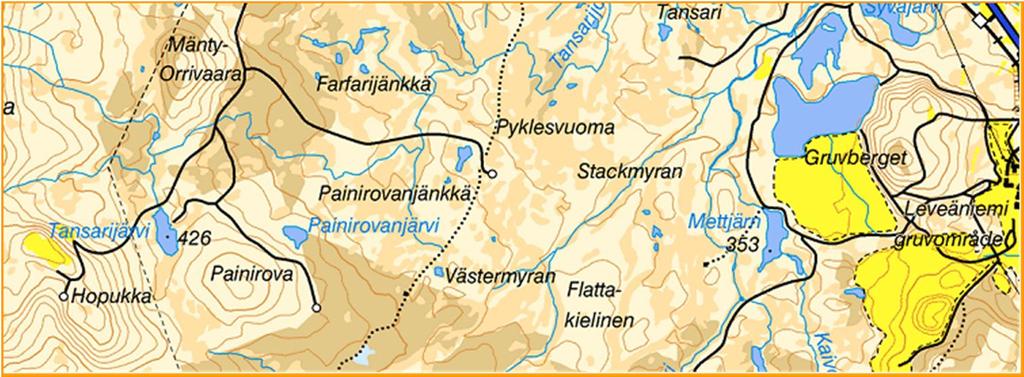 Miljörapport - Tetdel Anläggningsnamn Kvartsittäkt Hopukka Anläggningsnummer 25840079-a Rapporteringsår 2012 1. Verksamhetsbeskrivning 4 1.