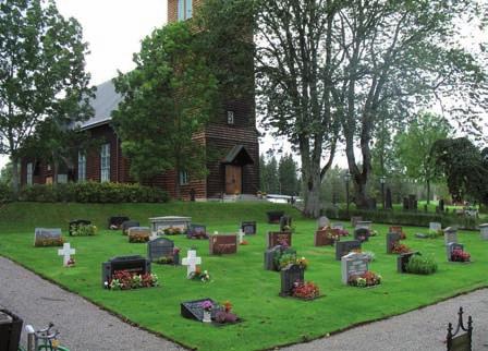 Kulturhistorisk bedömning och karaktär Den skiftande karaktären på kvarterets gravvårdar gör det mindre känsligt för nytillskott.