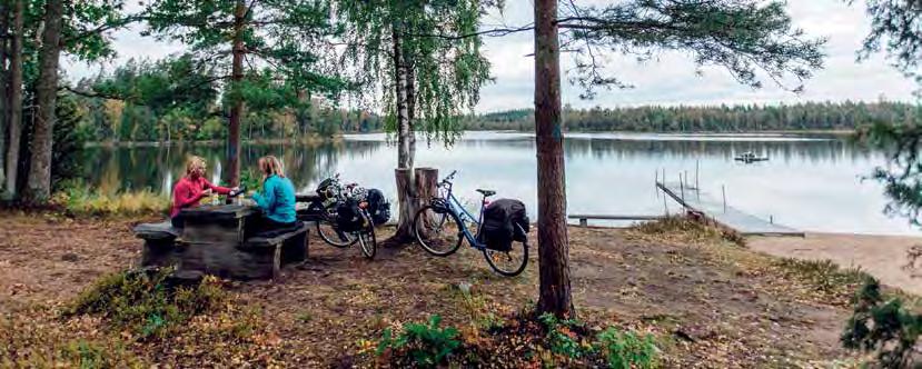 SYDOSTLEDEN Schwedens Königsweg für Radler Foto: Mickael Tannus Der